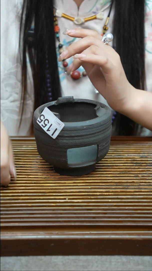 万古烧粗陶手工茶具