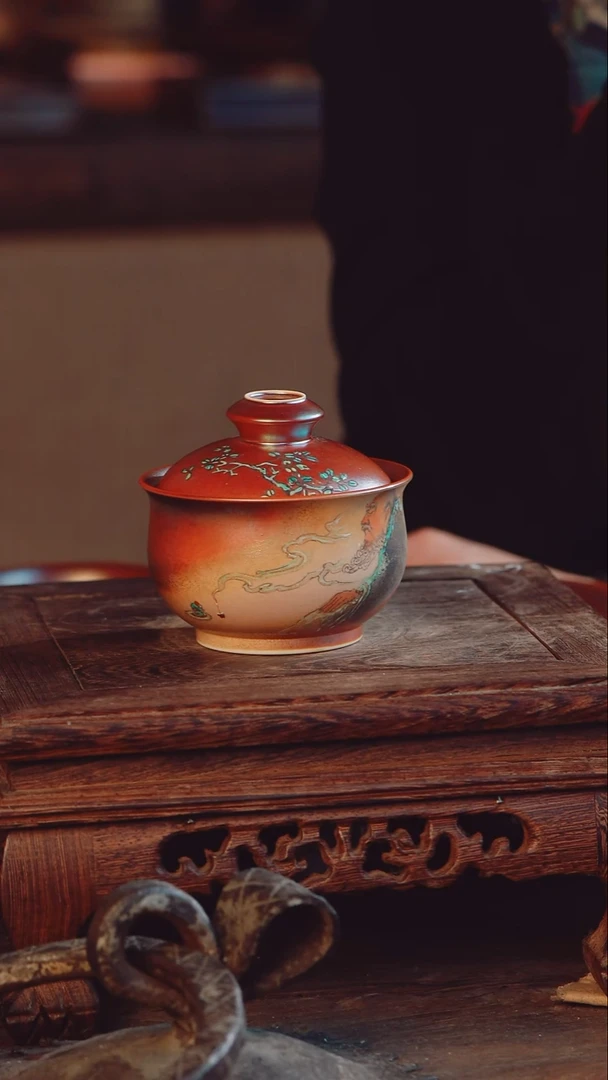 难*老昌号手工手绘茶器