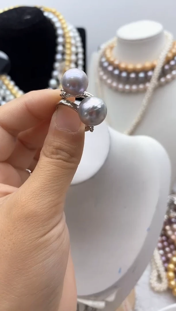 淡水珍珠钛钢颈饰138