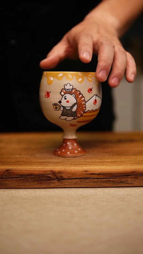 @@陶园瓷舍@@纯手工手绘@高温釉下彩