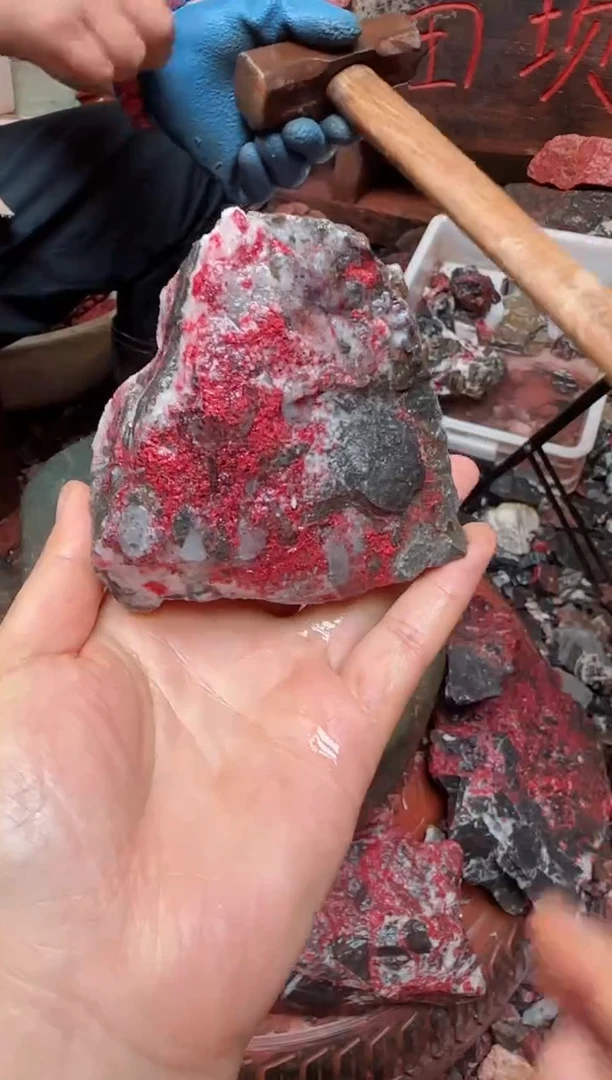 天然辰砂原矿石4