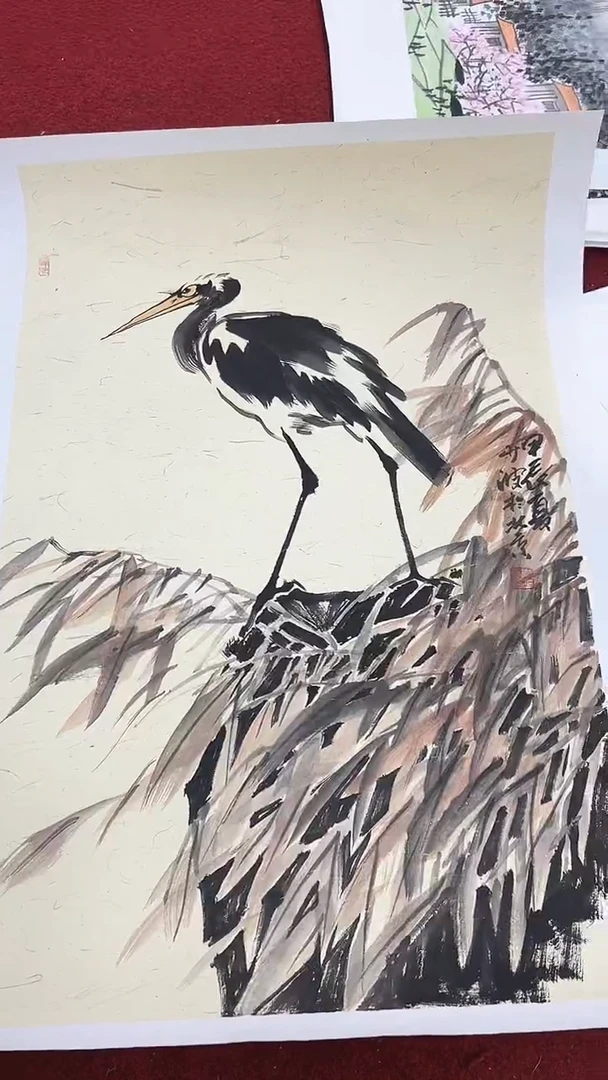 国画李少波/国画/花鸟