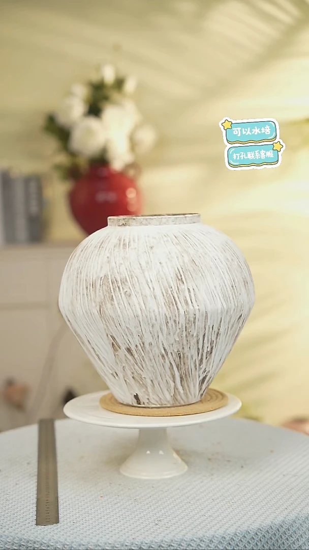 景德镇高温陶瓷花瓶摆件