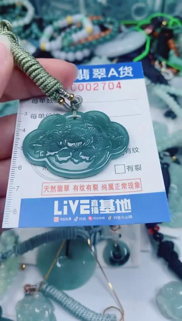 颈饰未镶嵌翡翠00002704