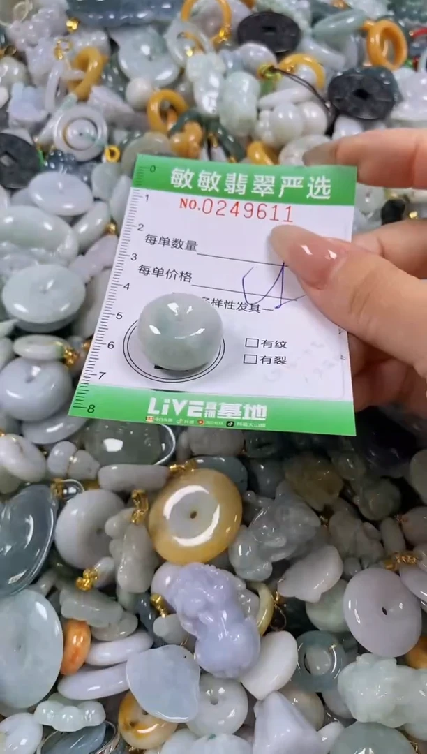 翡翠未镶嵌颈饰闪购0249611