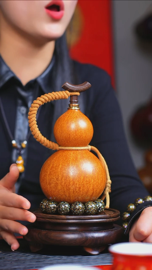 【闪购商品】JL023过年礼臻选大漆酒葫芦