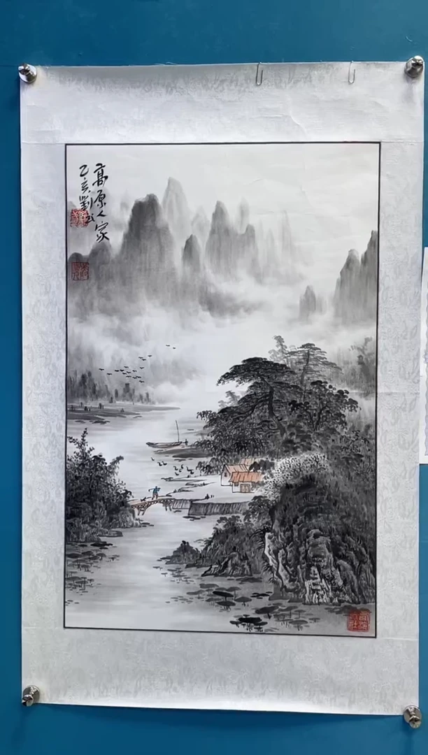国画闪电购刘武绘画1