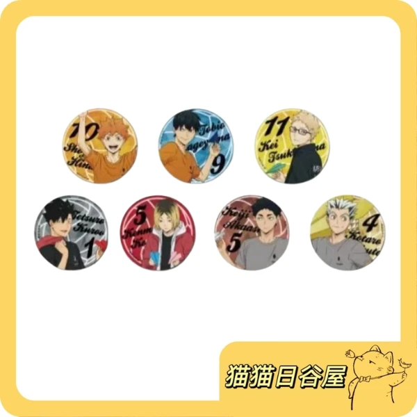 排球少年 成田机场限定 纸飞机吧唧盲盒（默认代拆）