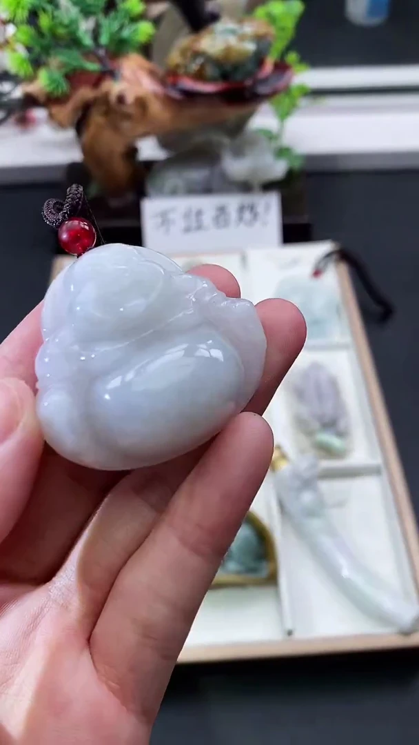 颈饰未镶嵌翡翠天然缅甸A货翡翠
