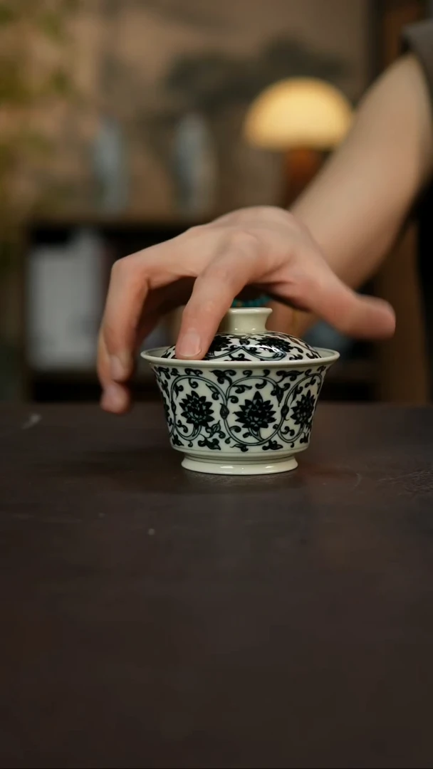 杯景德镇陶瓷杯碗柴烧多人