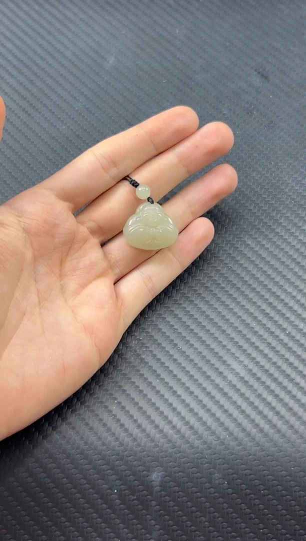 和田玉未镶嵌手机链且末微色差近矿手机链