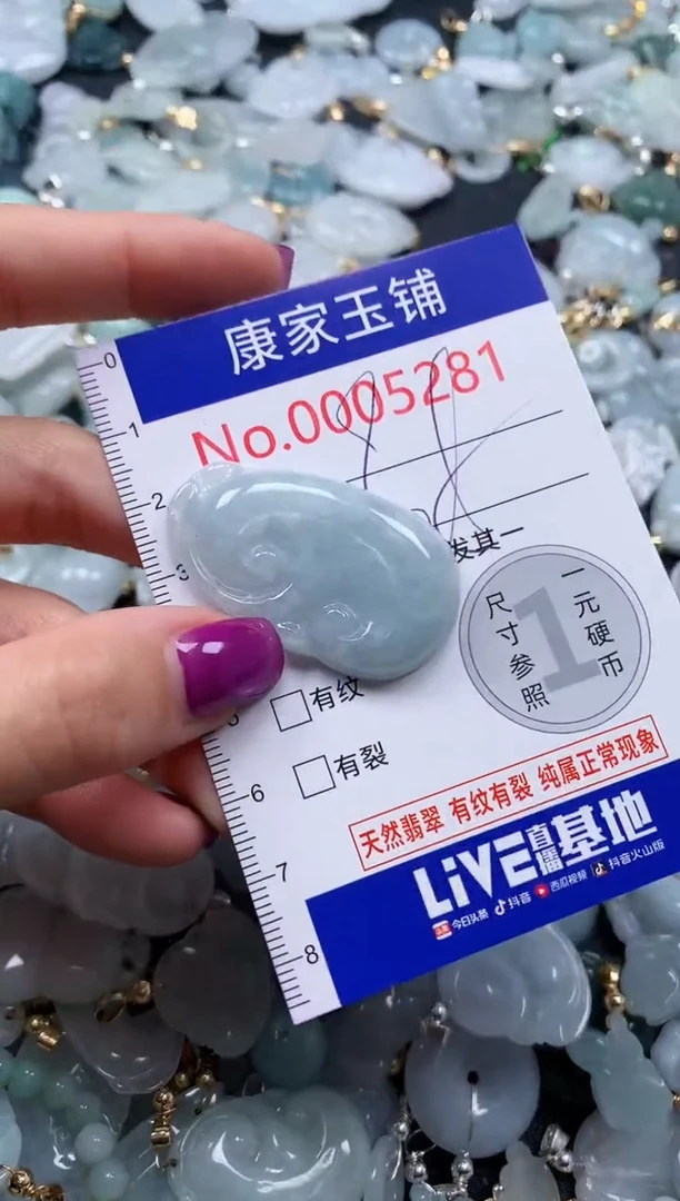 颈饰未镶嵌翡翠5281