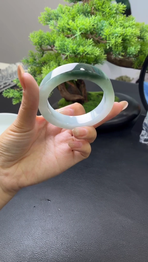 定制翡翠手镯未镶嵌手镯56·58