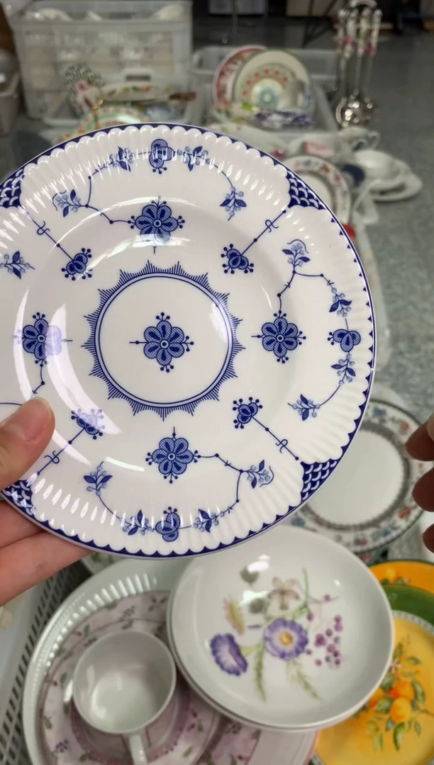 瓷陶瓷尾单CC051微瑕1个样品碟