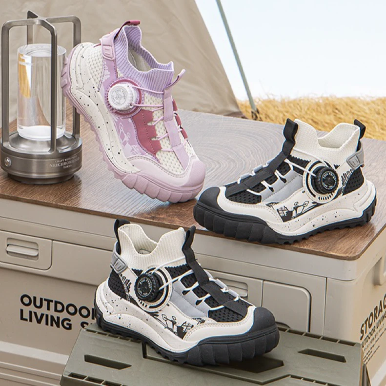 （嘻涵专属））10032童鞋秋季新款男女童户外跑步鞋防滑篮球鞋