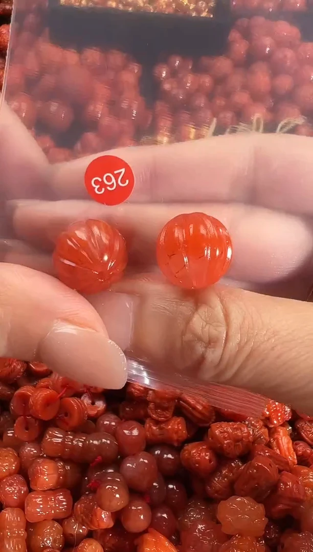 颈饰未镶嵌南红玛瑙14