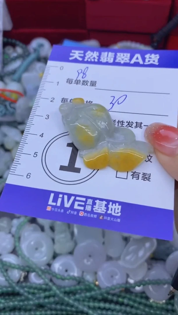 颈饰未镶嵌翡翠天然翡翠A货批量多样性发一件