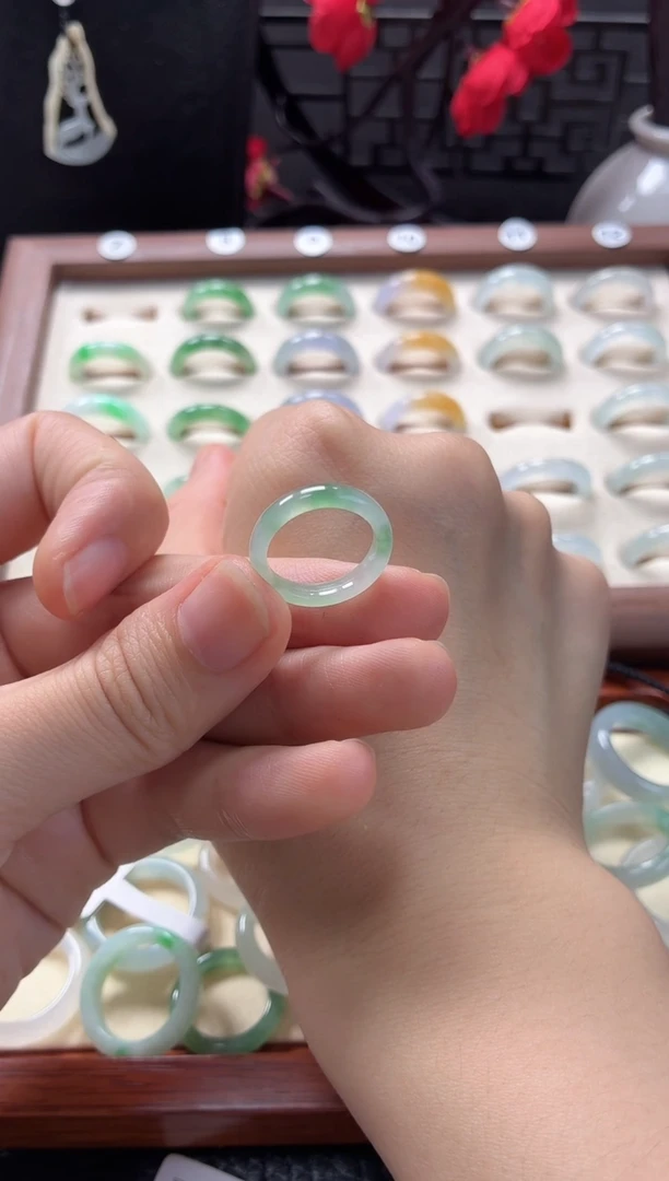 未镶嵌戒指翡翠❌圈口6