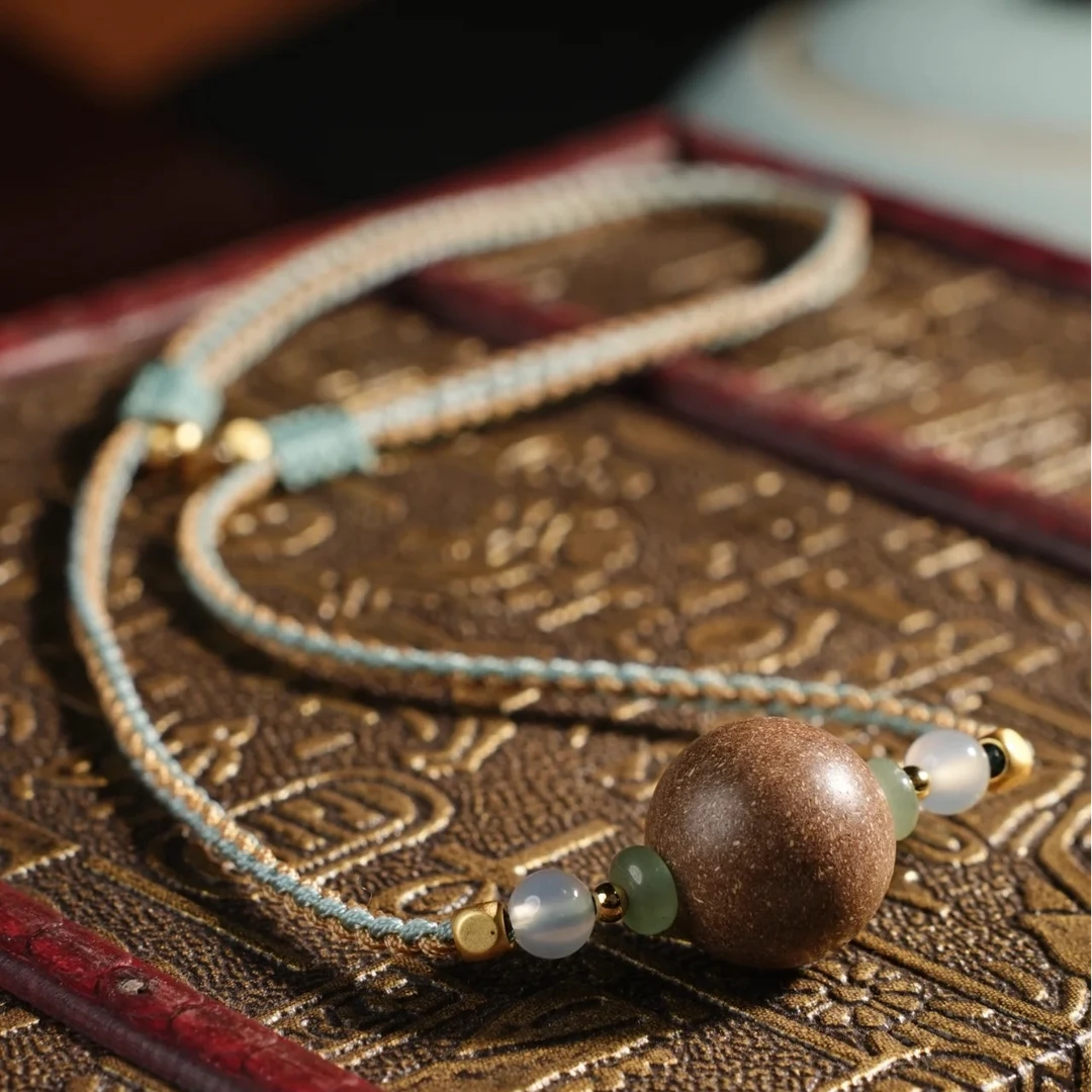 【喃香-单颗香珠锁骨链】香方白泽/桂华/青莲随机