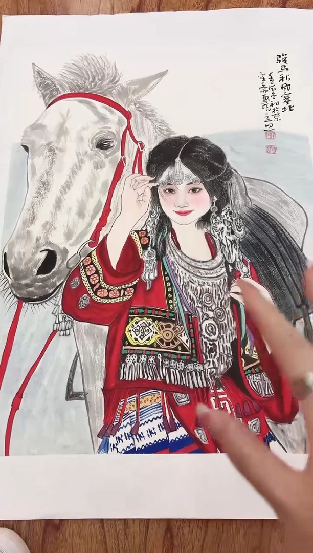国画师立照老师国画作品