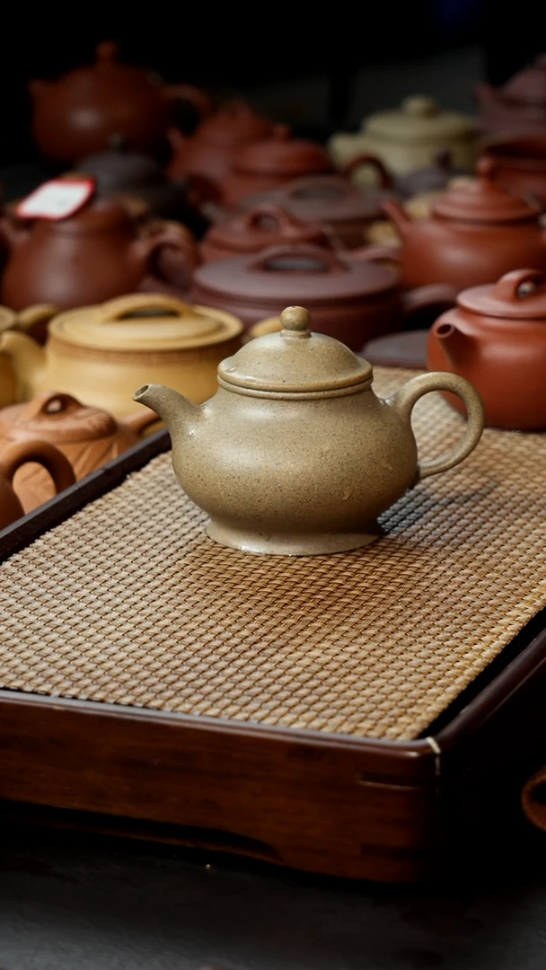 【闪购商品】紫砂茶壶潘壶青6666666666188