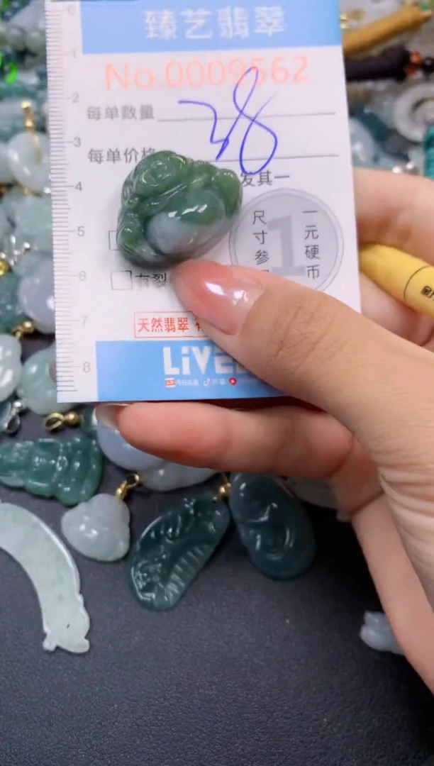 颈饰未镶嵌翡翠9562