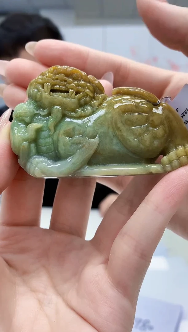 【闪购商品】定制翡翠未镶嵌4915jw-毛货摆件25