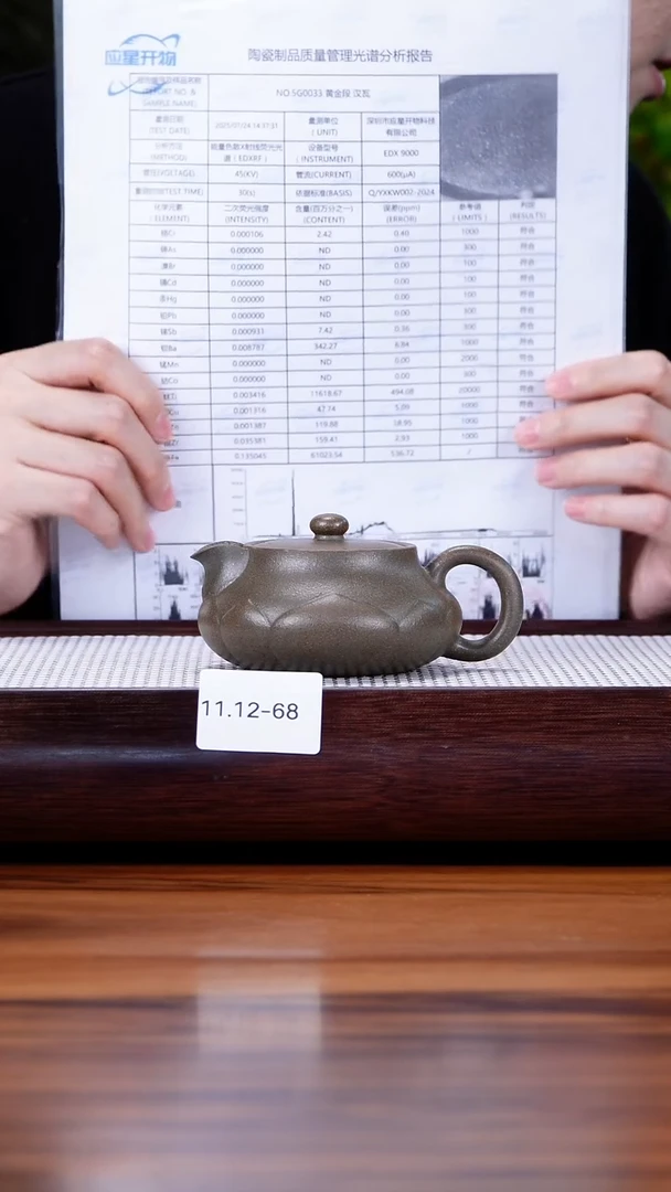 茶壶紫砂楚**欢11.12-68 黄金段 还原烧 好运连连