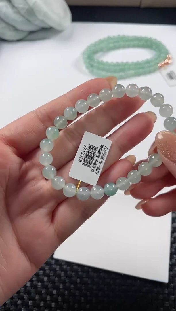 未镶嵌手串翡翠基地发货H 1589