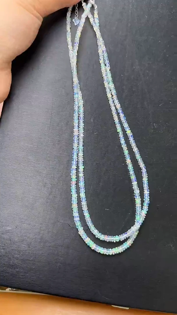 未镶嵌欧泊项链欧泊项链 JP57657 多样性发一