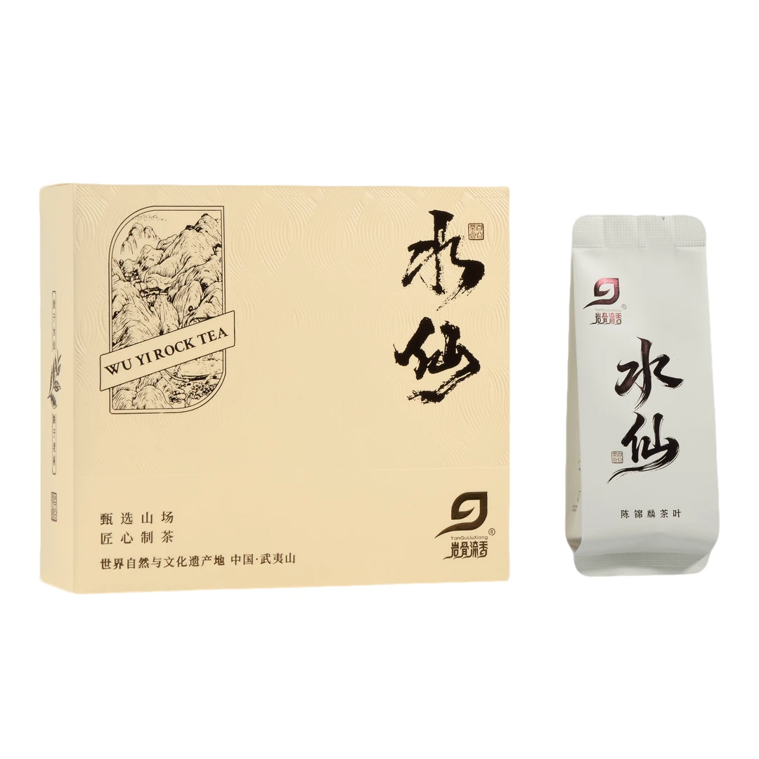 炭焙水仙茶正宗武夷山岩茶特级口粮乌龙茶叶盒装108克