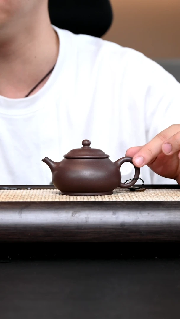 紫砂其他XH11239-徐国良-矮潘-底槽清-145cc
