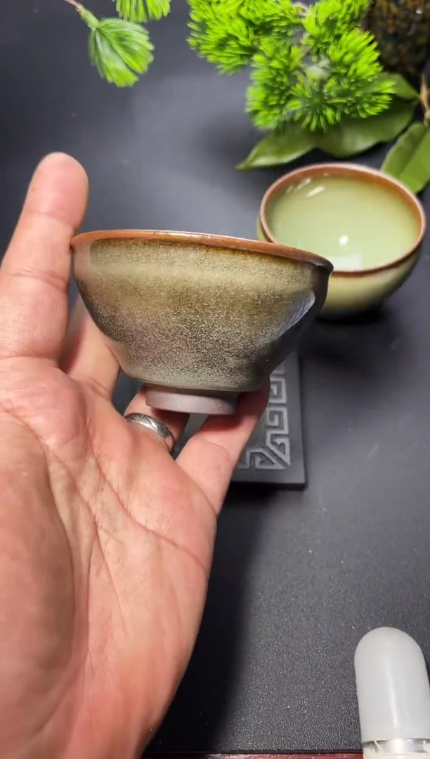 茶盏166叶紫建盏