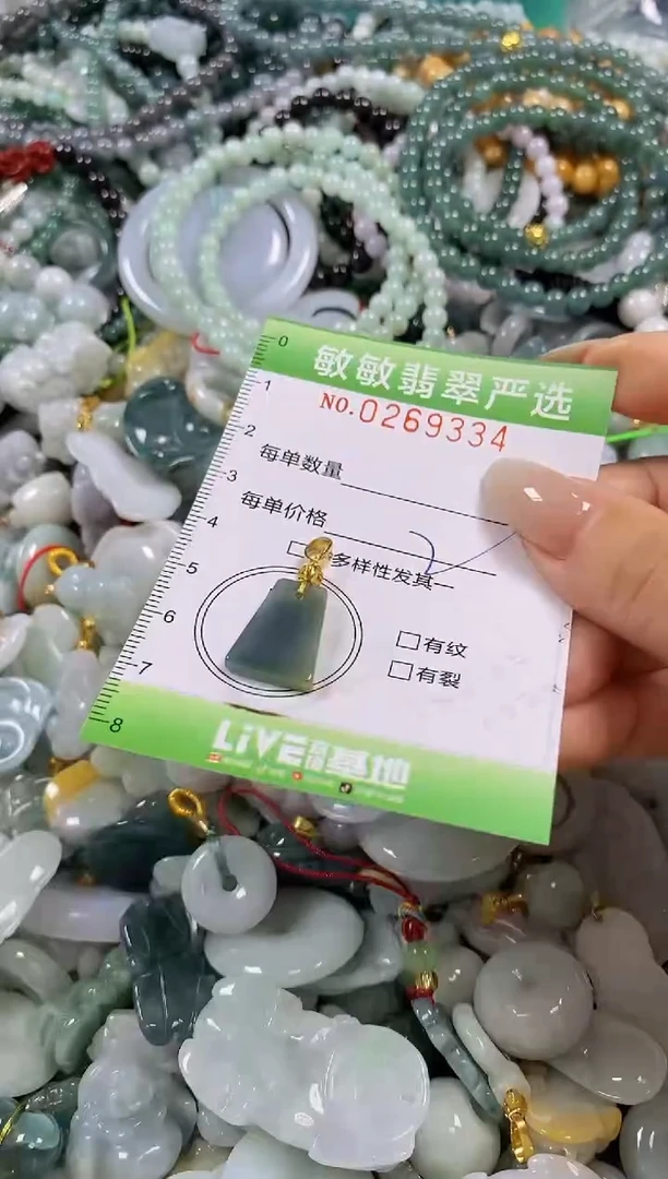 翡翠未镶嵌颈饰闪购0269334