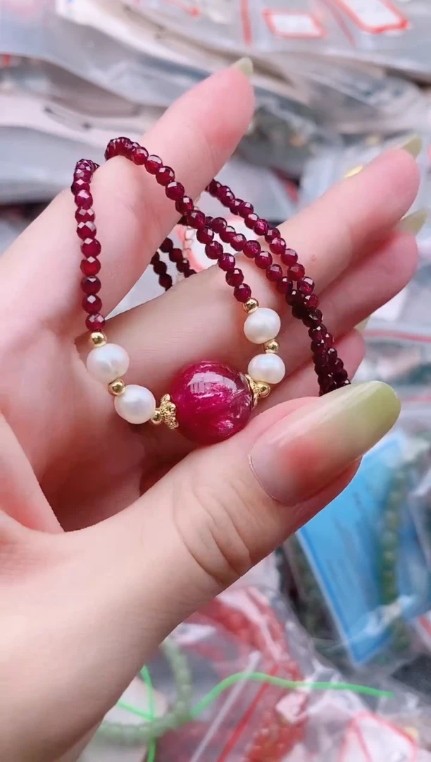 未镶嵌颈饰水晶多样性发拍一发一