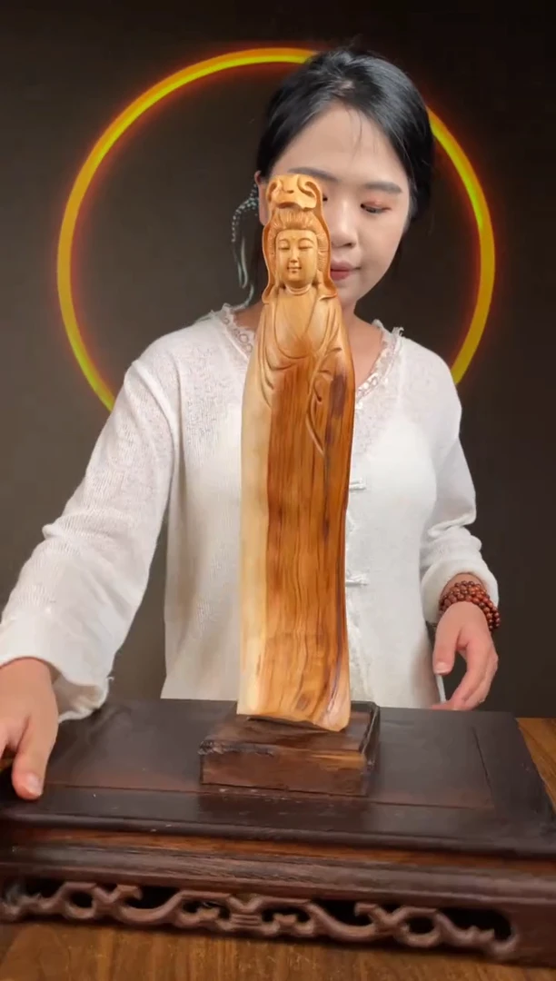 柏木（崖柏）手工摆件,先抢先得! 编号:312