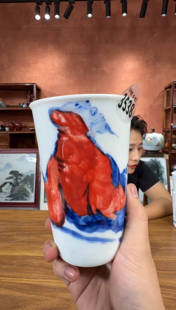 吴义松陶盟手绘陶瓷编码：