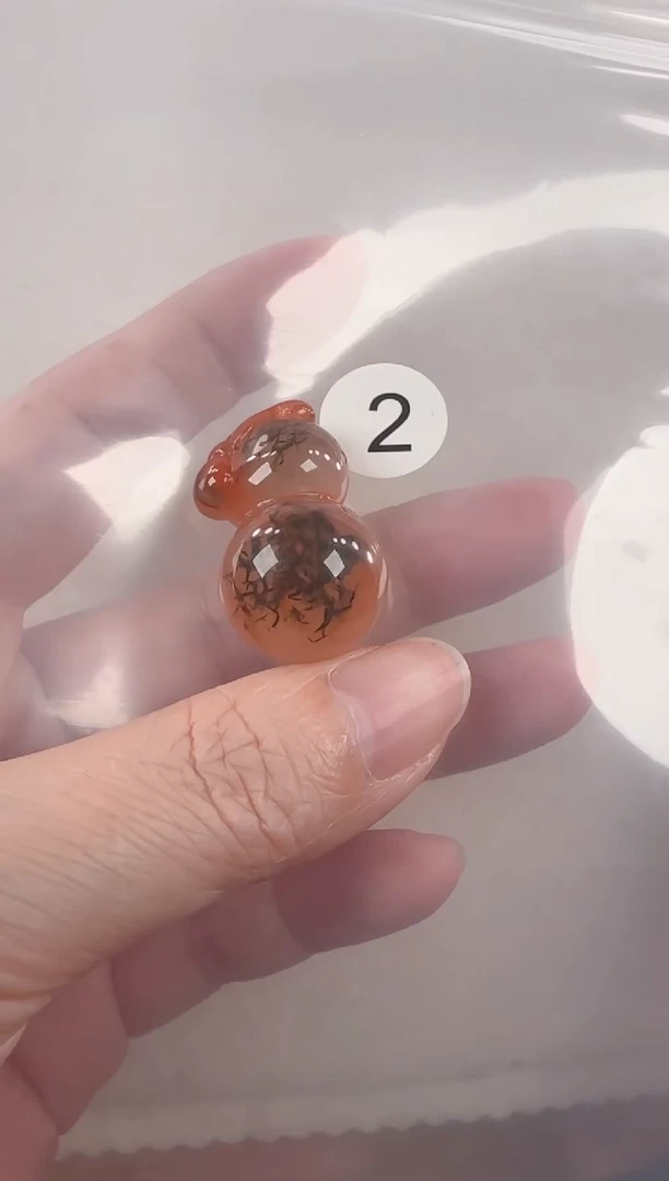 未镶嵌南红玛瑙珠宝半成品原矿无优化无胶裂三色葫芦