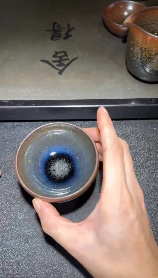 茶盏严柳忠龙窑柴烧133