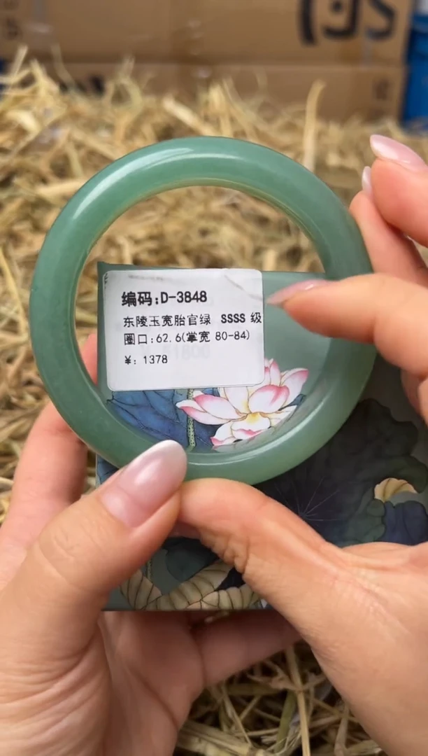 未镶嵌手镯石英质玉D-3848