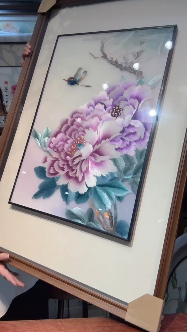 刺绣非遗苏绣手工刺绣