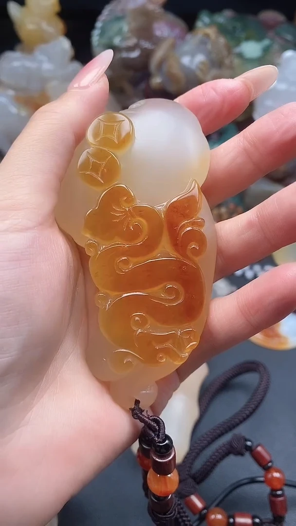 【闪购商品】玛瑙/玉髓颈饰未镶嵌dd