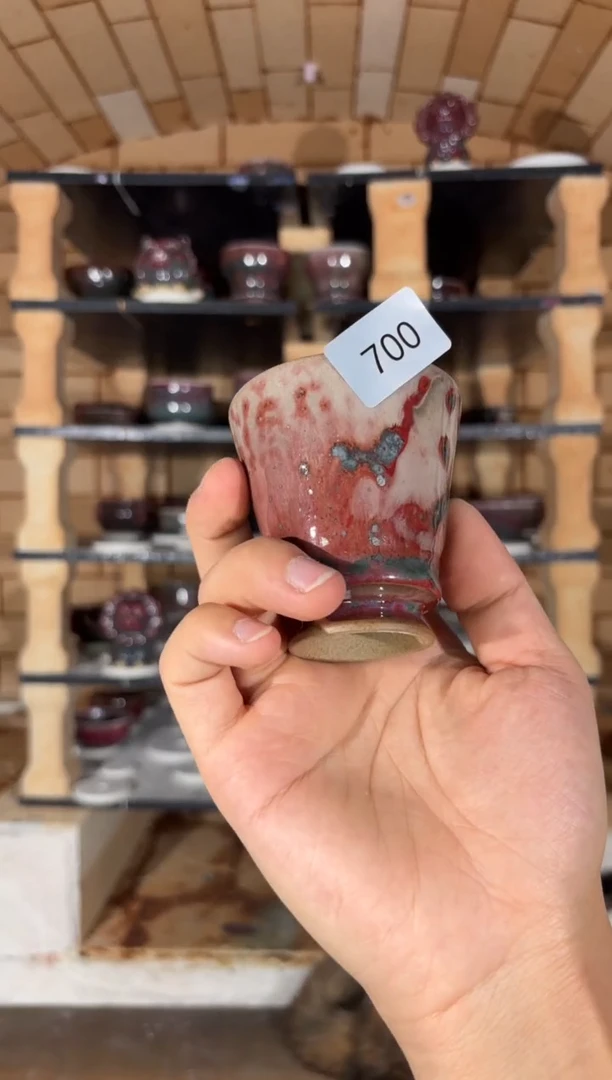 摆件精品窑变钧瓷茶器