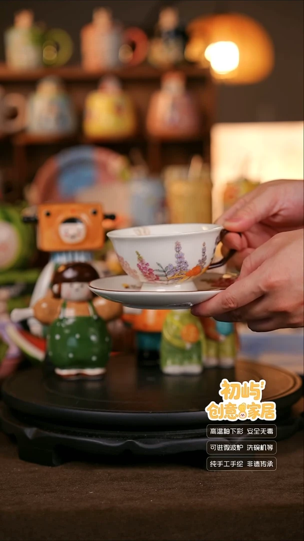 陶瓷手工手绘餐具