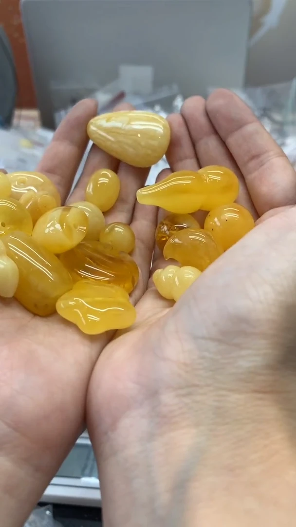 未镶嵌琥珀珠宝奇石464多样性发其一默认有瑕