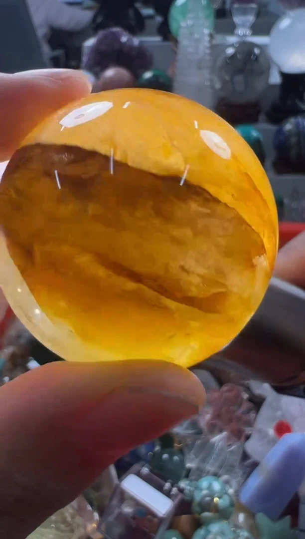 未镶嵌珠宝半成品水晶M1381 约4.2cm