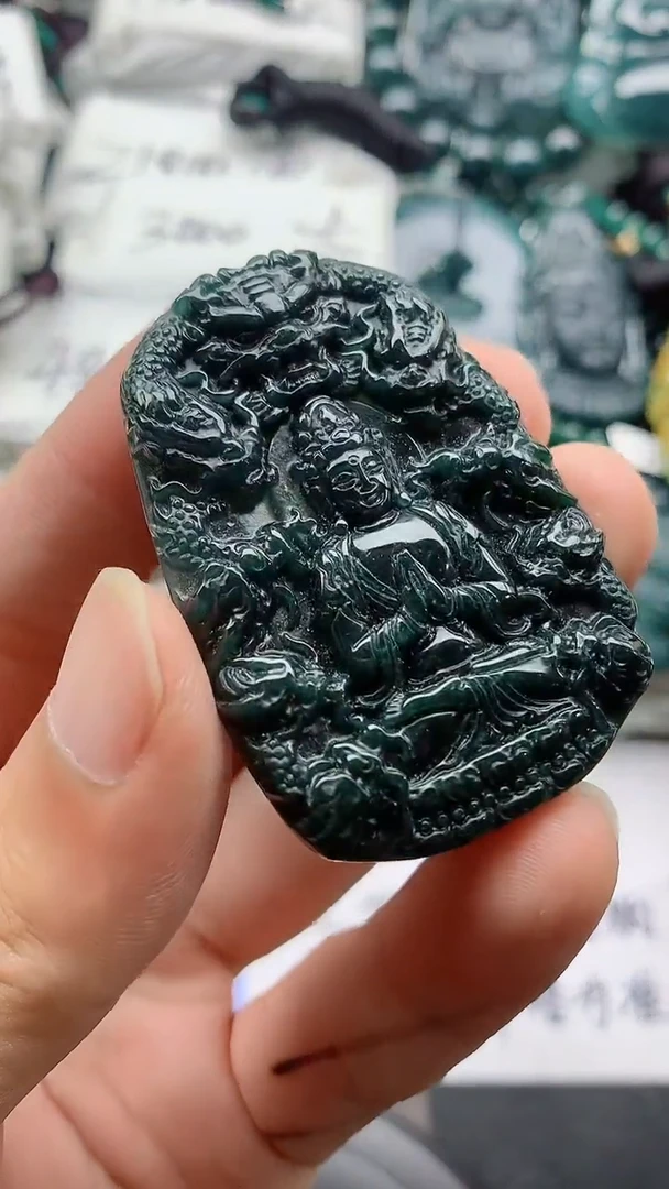 翡翠未镶嵌颈饰888