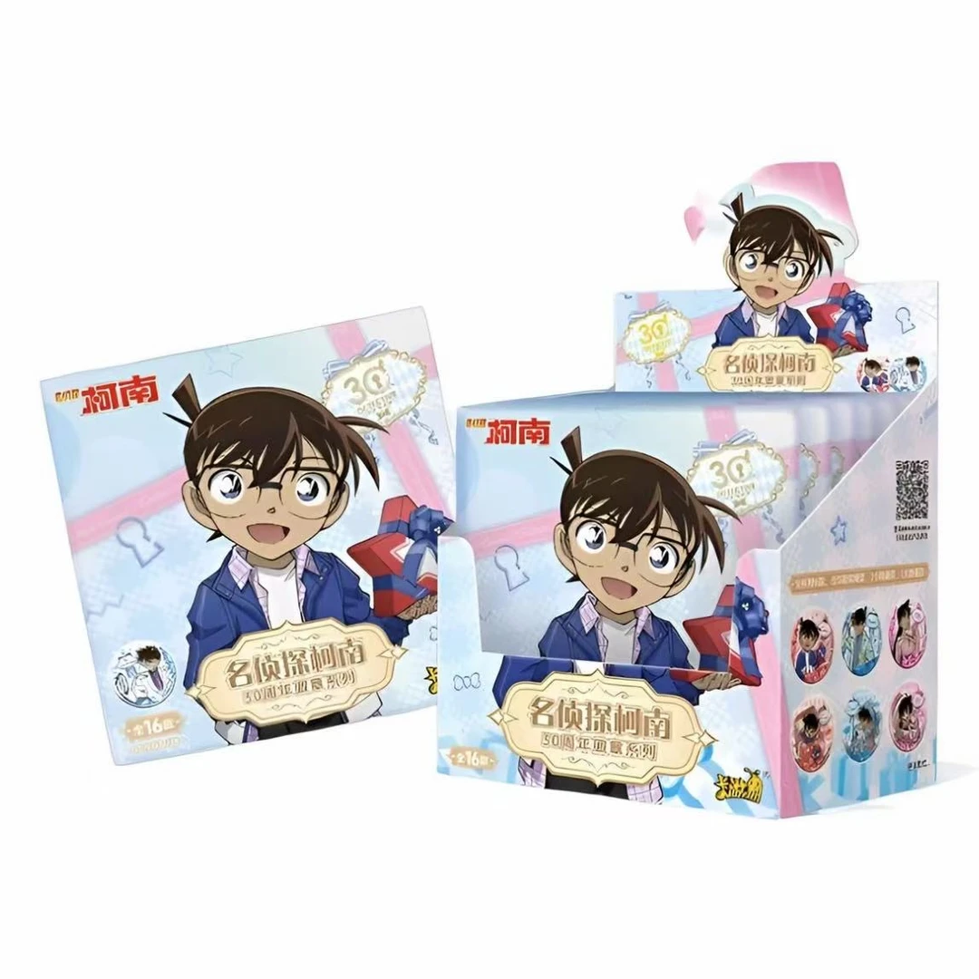 卡游【玩法合集】名侦探30周年系列柯南吧唧