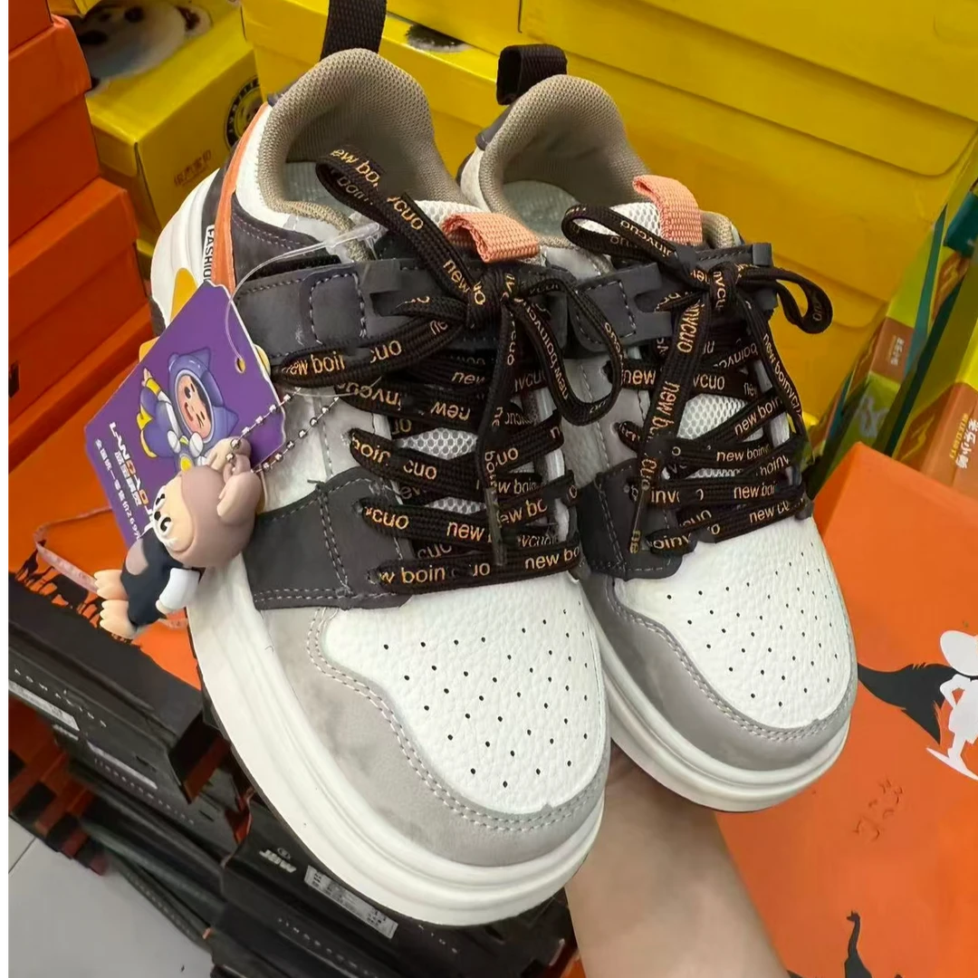 门店新款儿童秋冬运动板鞋6859
