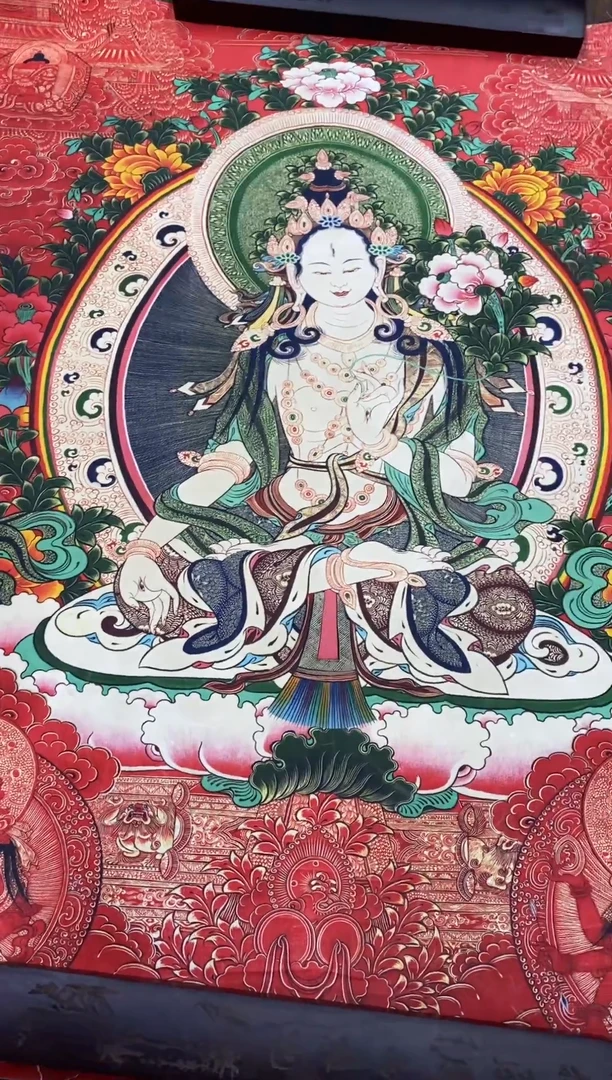 卷轴画精品挂饰 唐卡tk16036